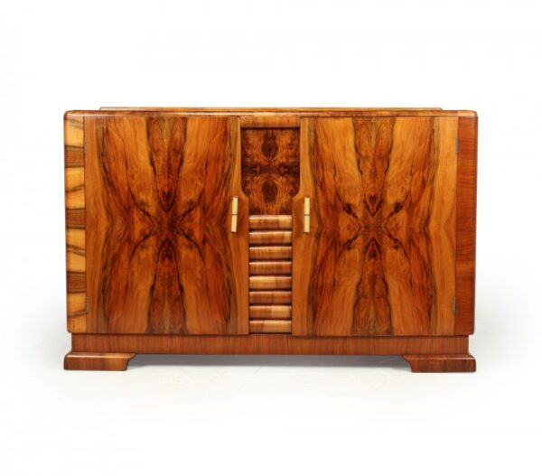 Art Deco Walnut Sideboard c1930 antique sideboard Antique Furniture 3