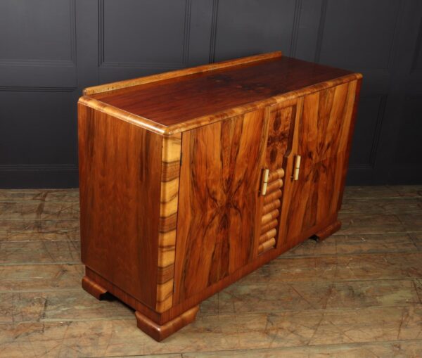 Art Deco Walnut Sideboard c1930 antique sideboard Antique Furniture 8