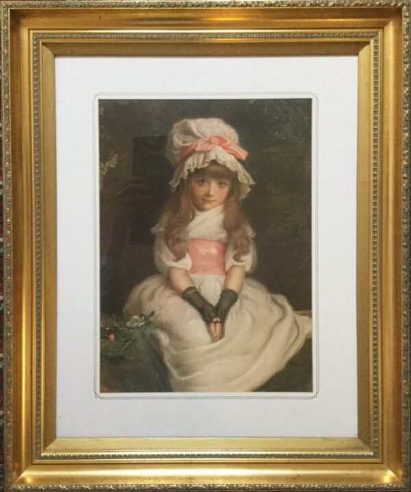 Pears Print Of Young Girl After Original Painting Antique Art Antique Art 3