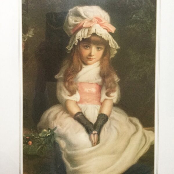 Pears Print Of Young Girl After Original Painting Antique Art Antique Art 5
