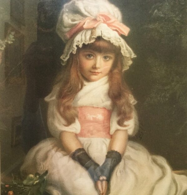Pears Print Of Young Girl After Original Painting Antique Art Antique Art 6