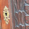 Small oak hanging corner cupboard - 18th century - Image 2