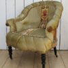 Pair Of Antique Pie Crust French Tub Chairs For Re-upholstery - Image 8