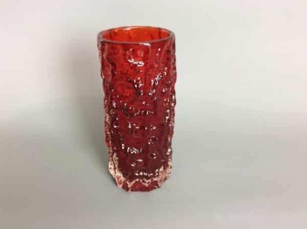 Whitefriars Medium Bark Vase by Geoffrey Baxter glass vase Antique Glassware 3