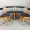 Set of Four Mid Century Dining Chairs