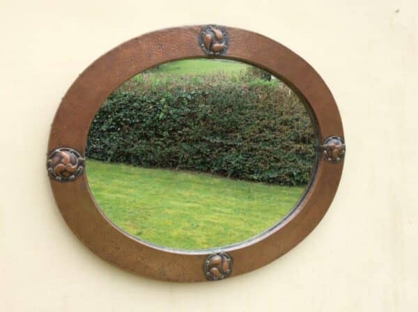 Arts and Crafts Liberty of London Copper Mirror Arts and Crafts Mirror Antique Mirrors 3