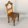 Gothic Revival Hall Chair with Minton Tiles - Image 5