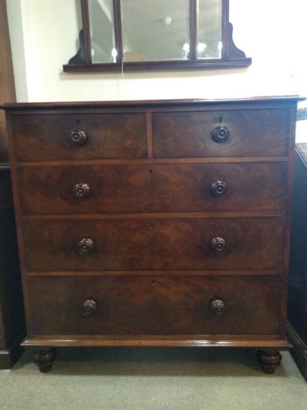 Quality William IV Mahogany Chest of Drawers Mahogany chest of drawers Miscellaneous 4