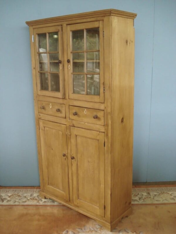 Early 19th Century Pine Cupboard on Cupboard Antique Cupboards 4