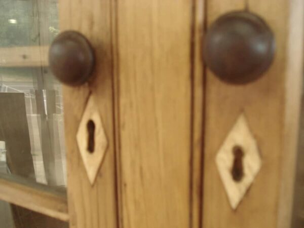 Early 19th Century Pine Cupboard on Cupboard - Image 7