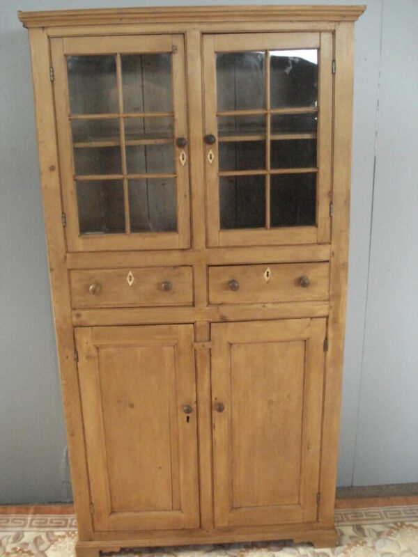 Early 19th Century Pine Cupboard on Cupboard Antique Cupboards 10