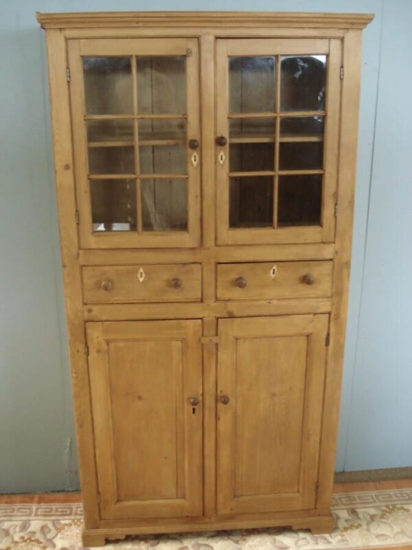 Early 19th Century Pine Cupboard on Cupboard Antique Cupboards 3