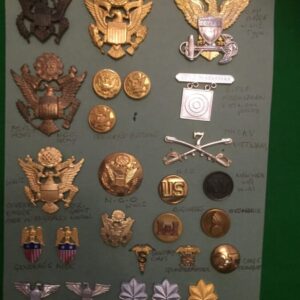Original WW2 US army badges, limited supply 10.00 each +postage US ARMY Miscellaneous 3