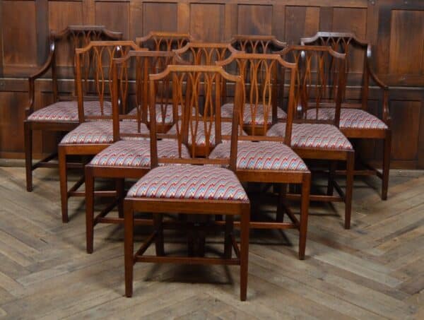 Set Of 10 Georgian Dining Chairs SAI2844 - Image 14