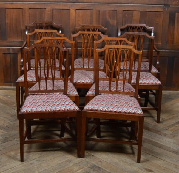 Set Of 10 Georgian Dining Chairs SAI2844 - Image 13