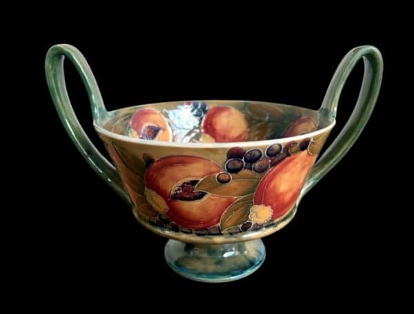 William, Moorcroft, Two, Handled, Bowl Miscellaneous 3