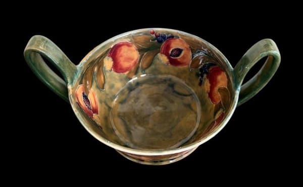 William, Moorcroft, Two, Handled, Bowl Miscellaneous 7