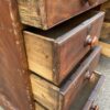 Antique Oak & Mahogany Shop Counter Desk, c 1860 - Image 9