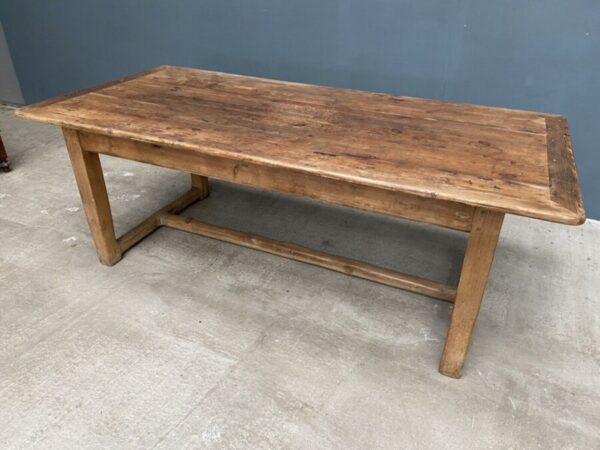 Antique Georgian Pine Farmhouse Rectangular Dining Table, c 1810. L212 Dining Miscellaneous 3