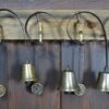 Set Of 7 Victorian Brass Servant Bells SAI2860 - Image 8