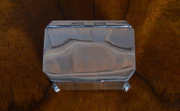 Edwardian Epns Tea Caddy SAI2878 Miscellaneous 4