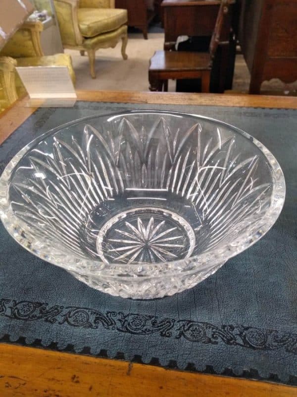 Round Waterford Crystal Bowl Round Waterford Crystal Bowl Miscellaneous 3