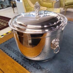 Silver Plated Ice Bucket Marked P U Vogel Ice bucket Miscellaneous