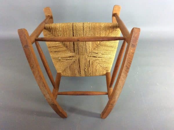 Arts & Crafts Rocking Chair by Dicon Nance of St Ives c1950's - Image 5