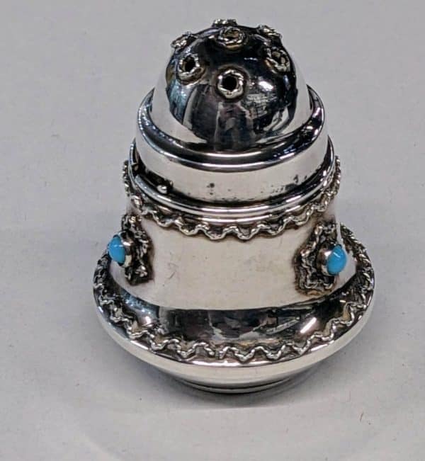 Silver Pepper pot Israeli Miscellaneous 3