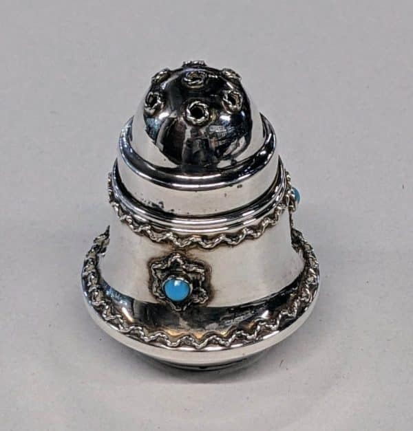 Silver Pepper pot Israeli Miscellaneous 4