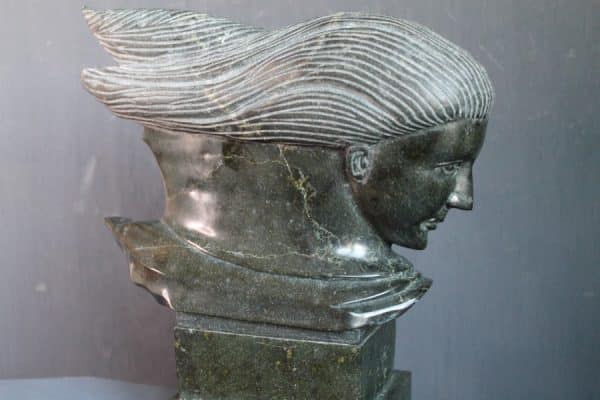 Art Deco Marble Bust - Image 8