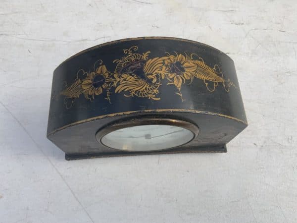 Chinoiserie mantel clock by Mappin & Webb of London - Image 3