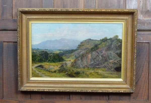 Frank Thomas Carter Landscape Oil Painting SAI2982 Antique Art 3