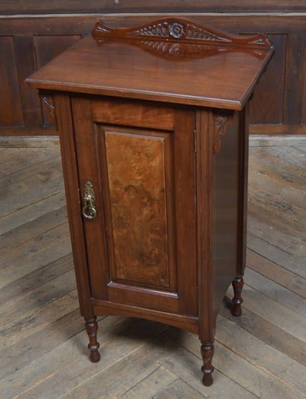 Edwardian Walnut Bedside Cabinet/ Pot Cupboard SAI3002 Antique Cupboards 11