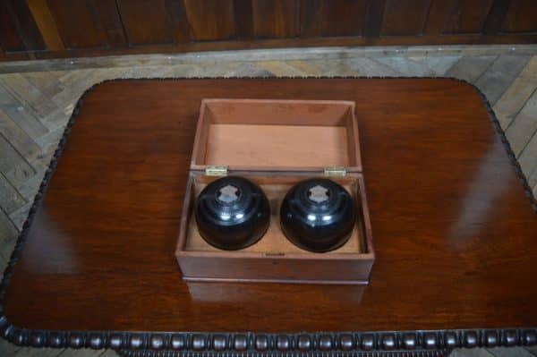 Presentation Wooden Lignum Vitae Lawn Bowls SAI2989 Miscellaneous 12