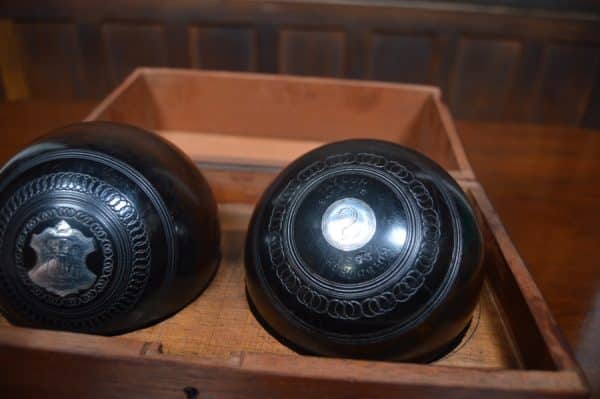 Presentation Wooden Lignum Vitae Lawn Bowls SAI2989 Miscellaneous 9