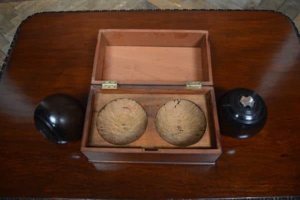 Presentation Wooden Lignum Vitae Lawn Bowls SAI2989 Miscellaneous 6