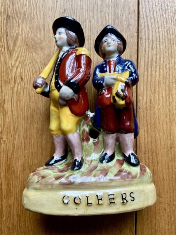 Reproduction Staffordshire Pottery Figurine