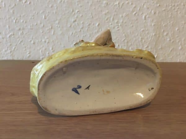 Staffordshire Pottery Flat Back male Antique Ceramics 8