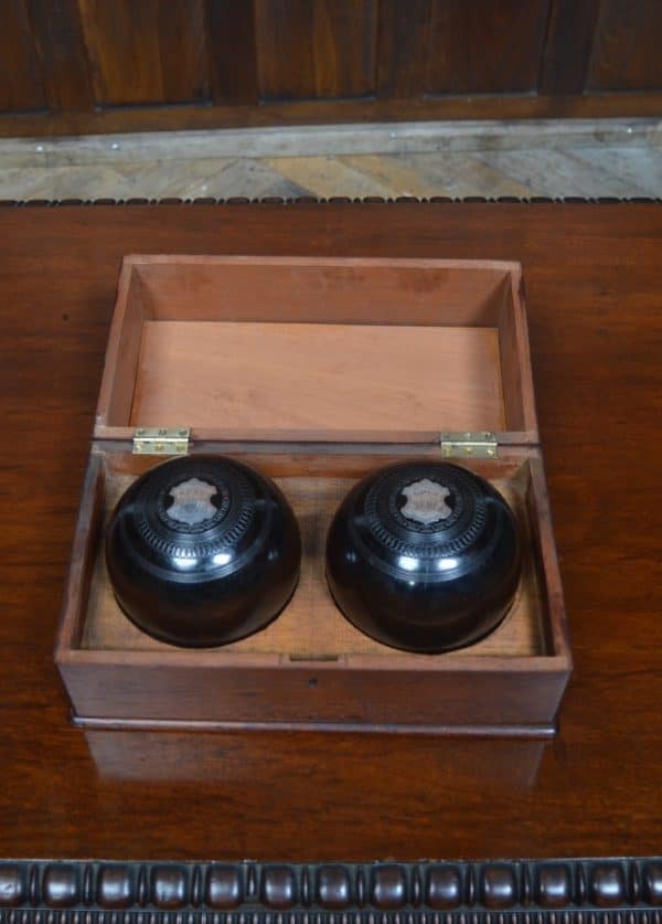 Presentation Wooden Lignum Vitae Lawn Bowls SAI2989 Miscellaneous 3