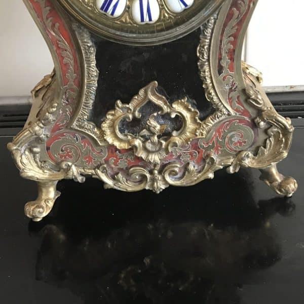 Boulle & Tortoise shell French 1860’s Clock - Image 2