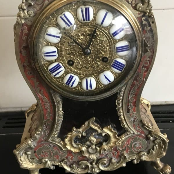 Boulle & Tortoise shell French 1860’s Clock - Image 3