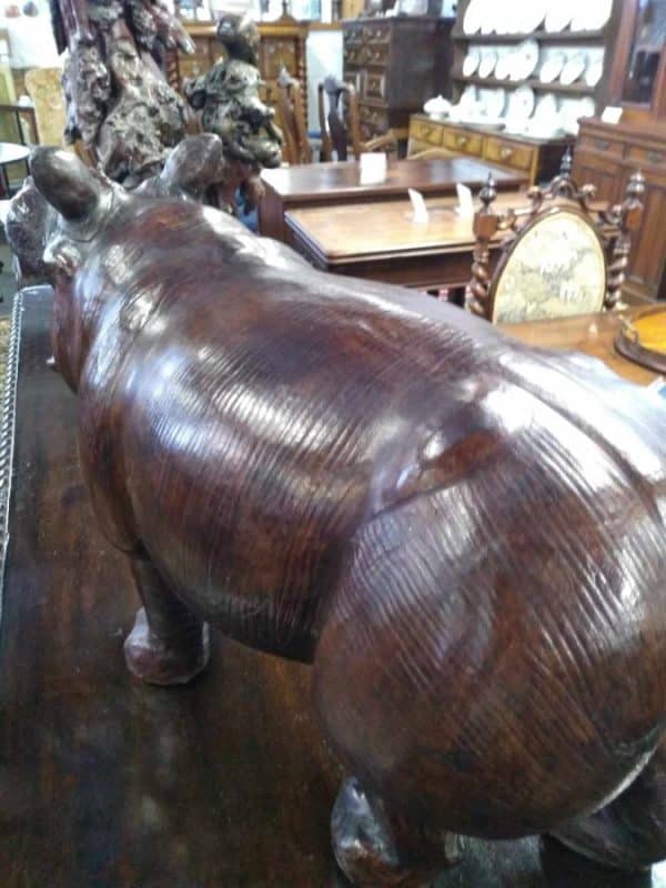 Liberty Style Leather Hippopotamus Leather Hippopotamus Footstool Miscellaneous 6