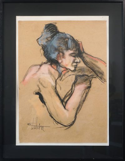 German Expressionist- Follower – Life Sketch of a Lady Miscellaneous 4