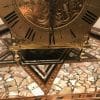 Lantern clock fusee passing strike large & heavy - Image 4