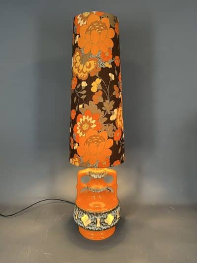 Mid Century West German Fat Lava Lamp c1970s Fat Lava Lamp Antique Lighting 3