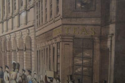 Framed Coloured Print "The Trongate Glasgow" SAI3156 - Image 3