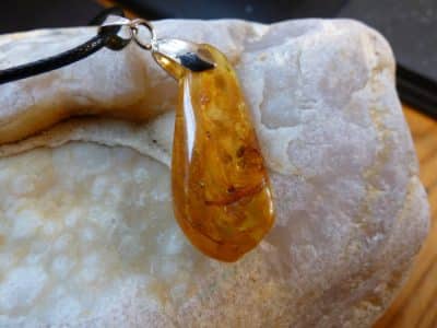 Genuine Baltic Amber Pendant (5098) Amber Antique Collectibles 4