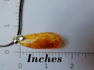 Genuine Baltic Amber Pendant (5098) Amber Antique Collectibles 5