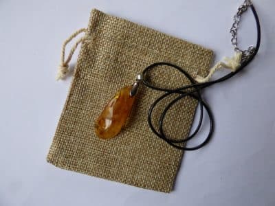 Genuine Baltic Amber Pendant (5098) Amber Antique Collectibles 6